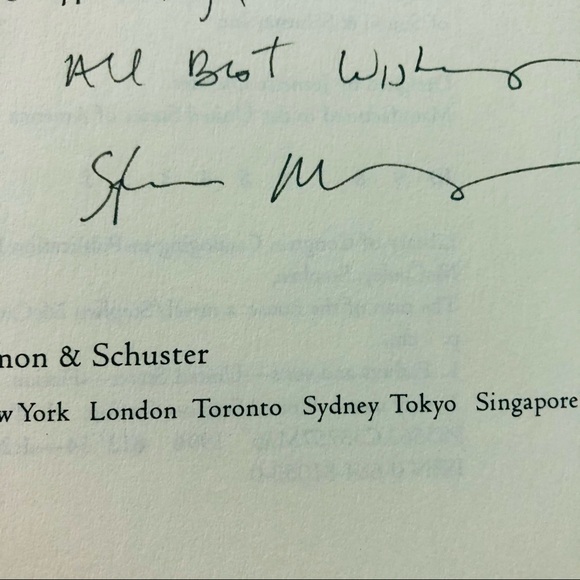 Stephen Mc Cauley The Man of the House Signed Book - Picture 2 of 3